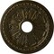 Ekena Millwork Raymond Ceiling Medallion (Fits Canopies up to 5 1/8"), 18 1/8"OD 3 5/8"ID x 1 1/8"P, Green Gold CM18RAGGS - alternate 1